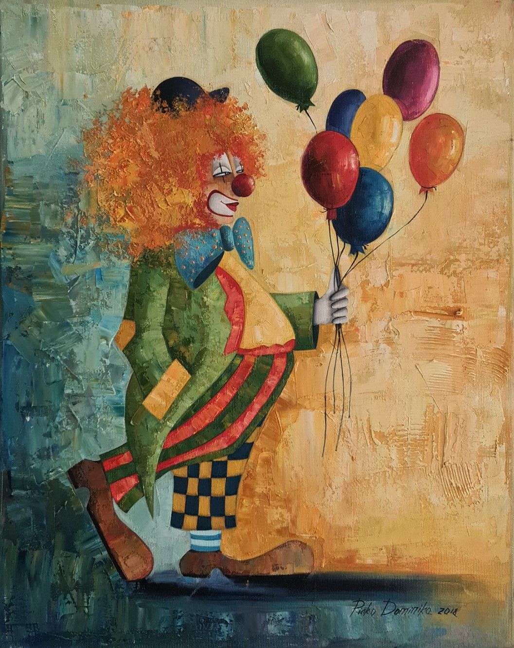 CLOWN WITH BALLOONS